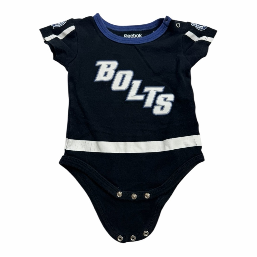 Tampa Bay Lightning Hockey Jersey Bolts Infant Onesie 6-9 Months